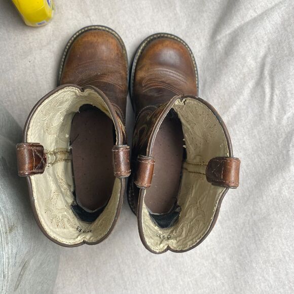 Ariat Womens Fatbaby Heritage Western Boots Size 8.5B Leather Cowboy Country - Picture 8 of 9